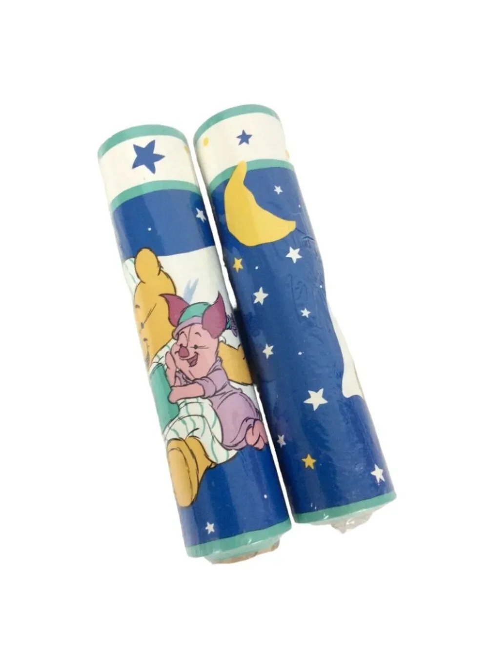 Disney Wallpaper Border Pooh Piglet Pajamas Sleepy 2 Rolls Self Stick Sunworthy